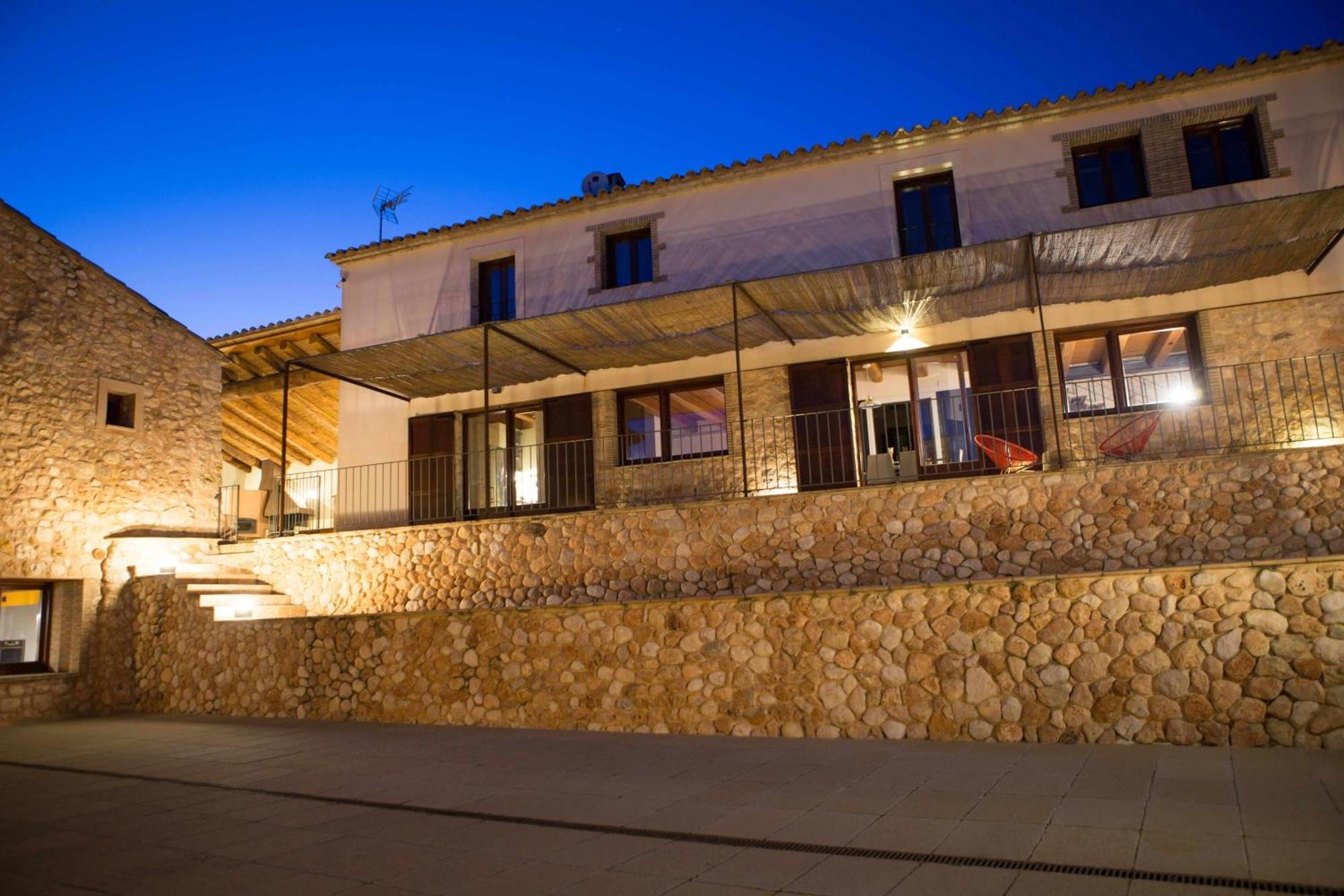 Casa Rural Masia Les Apieres El Pla de Manlleu Exterior foto
